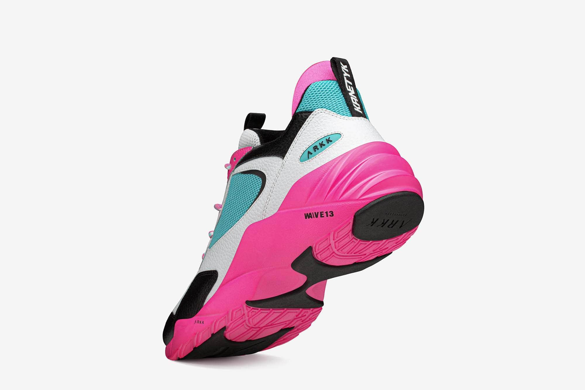 ARKK Collection Kanetyk Leather W13 White Turquoise - Men Kanetyk